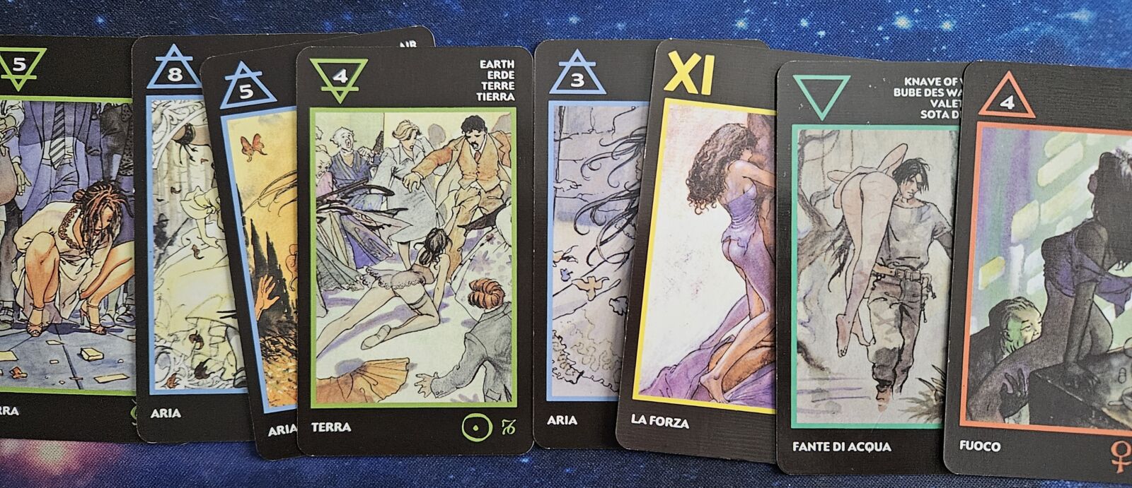 Manara Erotic Tarot